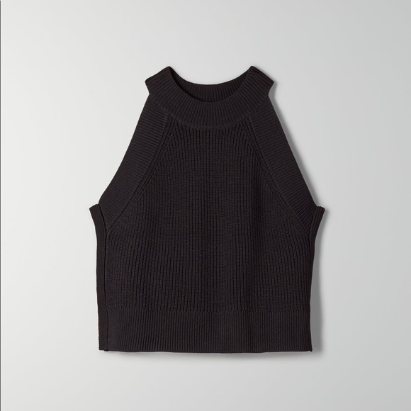 NWOT Aritzia Crevier Knit top - Picture 2 of 6